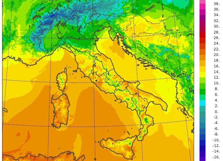 temperature massime 26 novembre