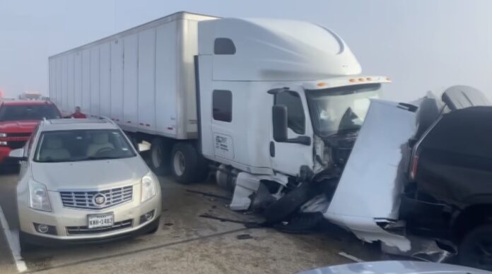 Louisiana nebbia incidente