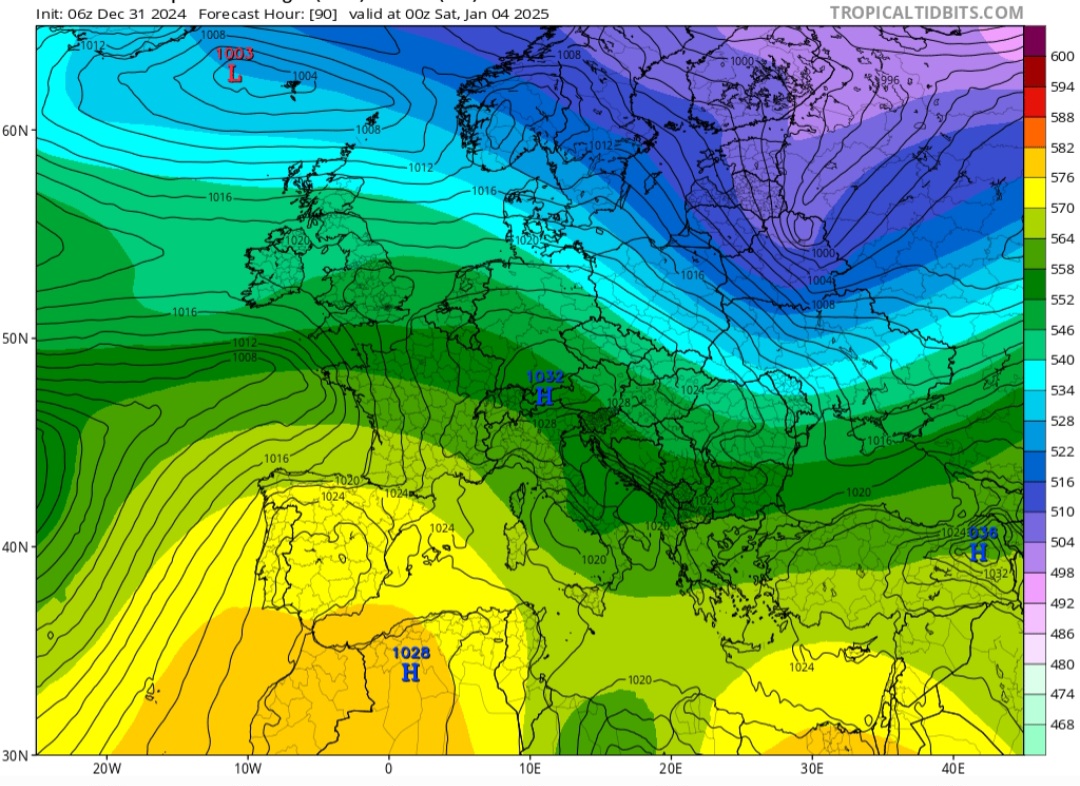 Previsioni meteo Epifania