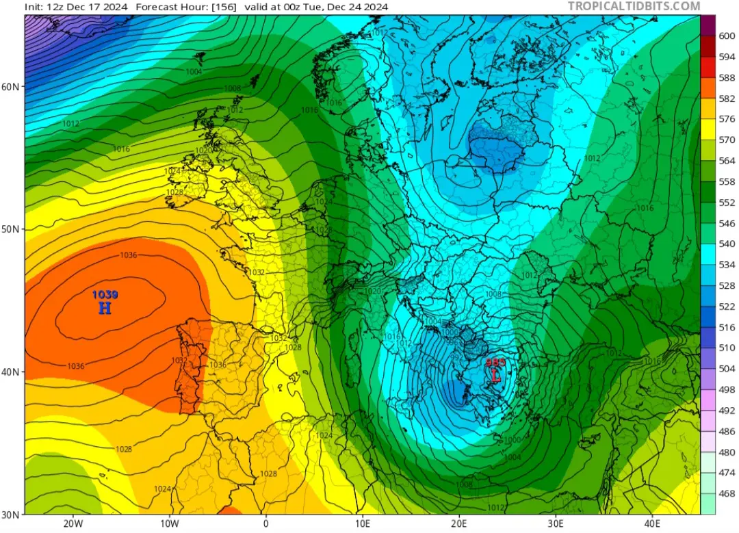 Seconda irruzione fredda 23 dicembre