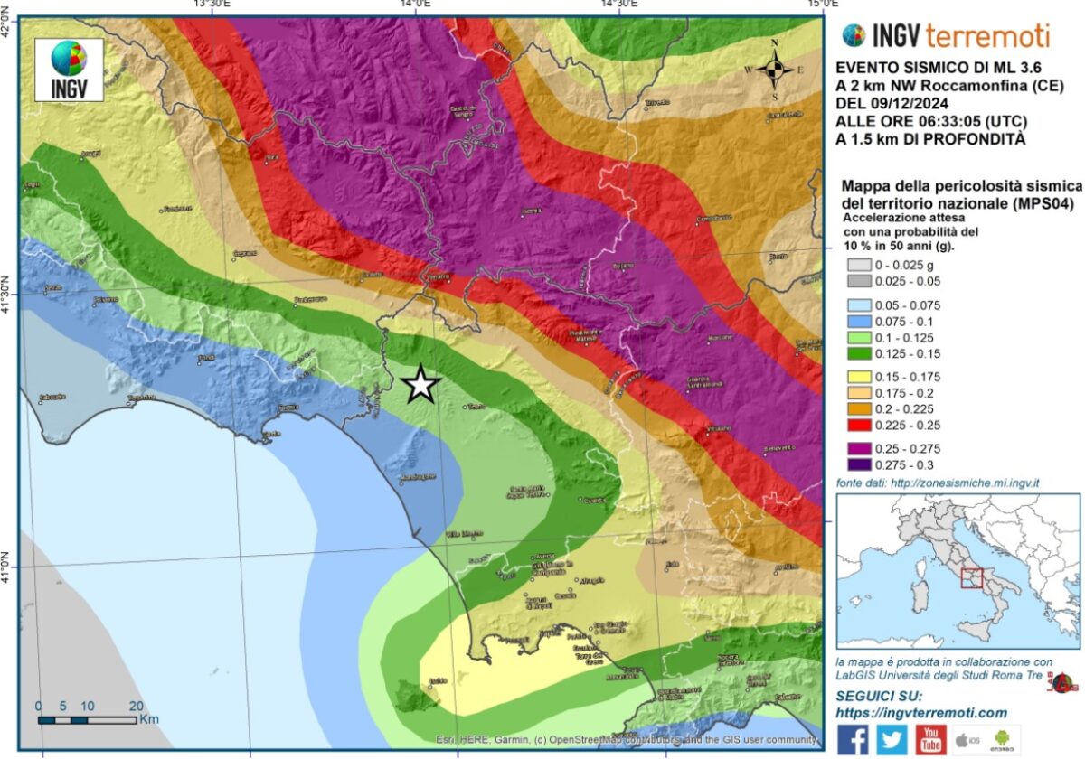 Terremoto Caserta