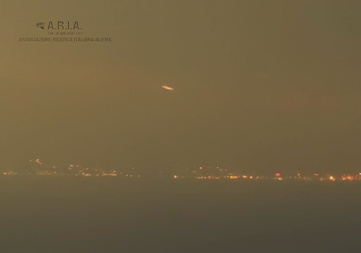 Ufo avvistamento Liguria