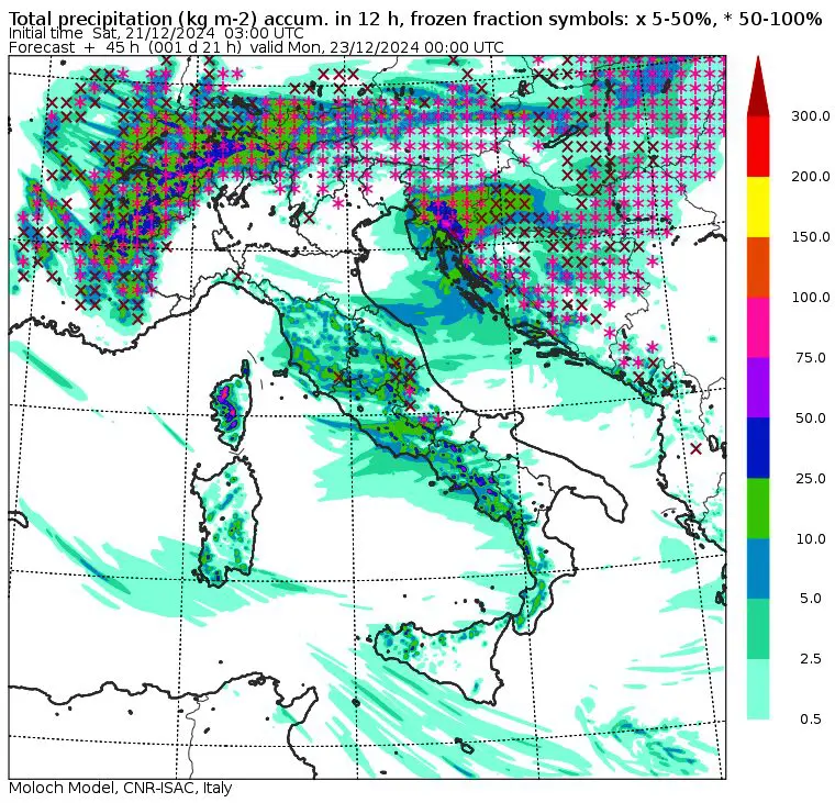 allerta meteo domenica sera