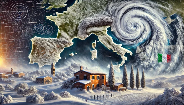 allerta meteo italia neve freddo inverno