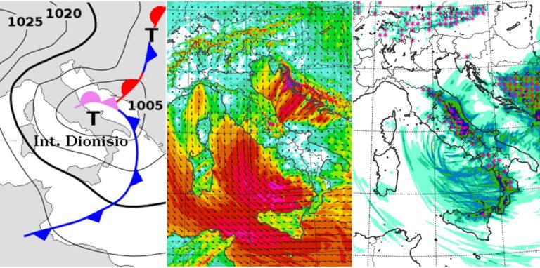 allerta meteo venerdì 20 dicembre ciclone dionisio