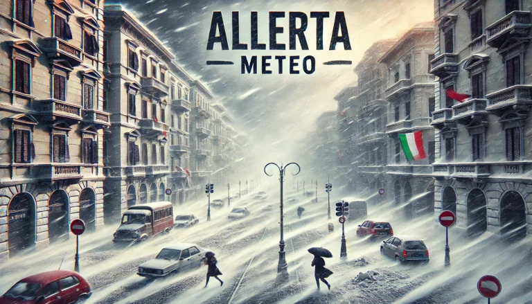 alllerta meteo aeronautica militare oggi domani burrasca neve