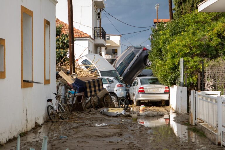 tempesta bora alluvione grecia