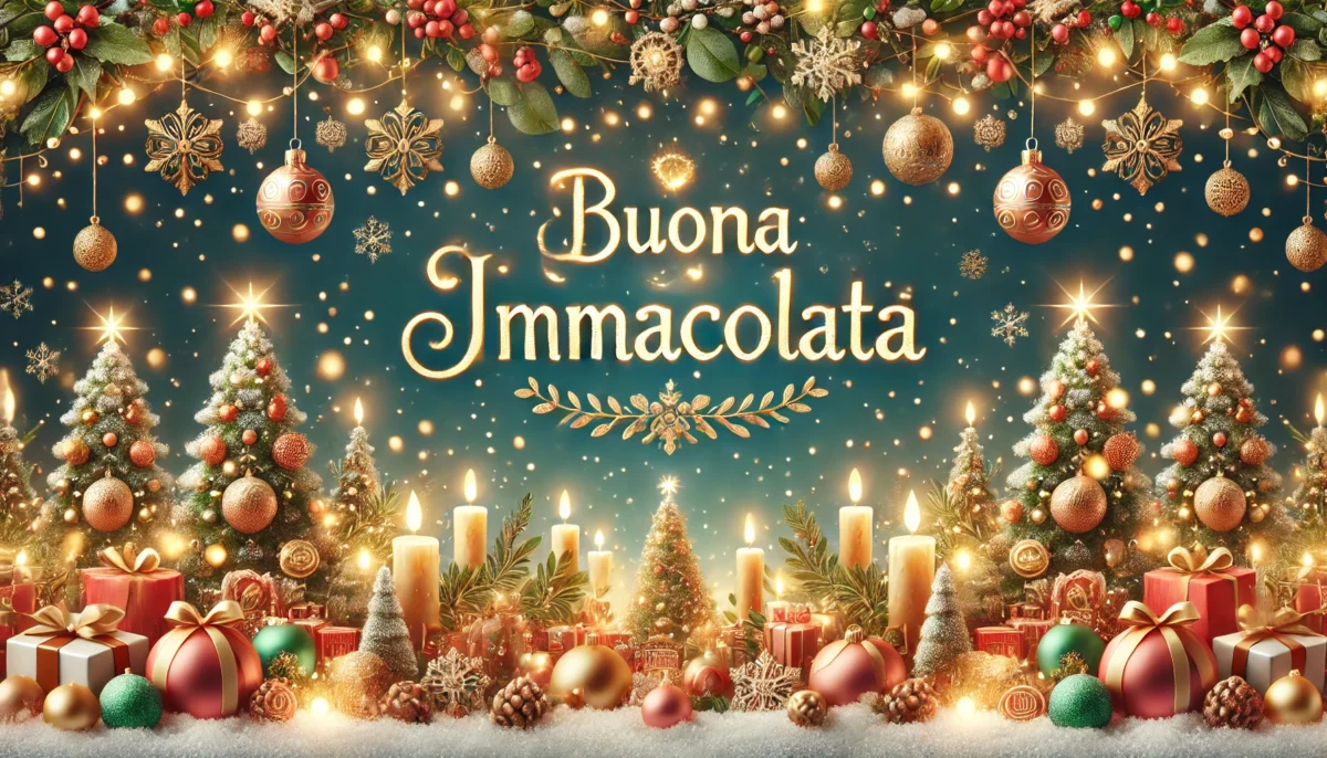 auguri buona festa immacolata 2024 buone feste