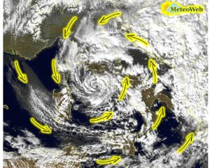 ciclone dionisio italia 20 dicembre 2024