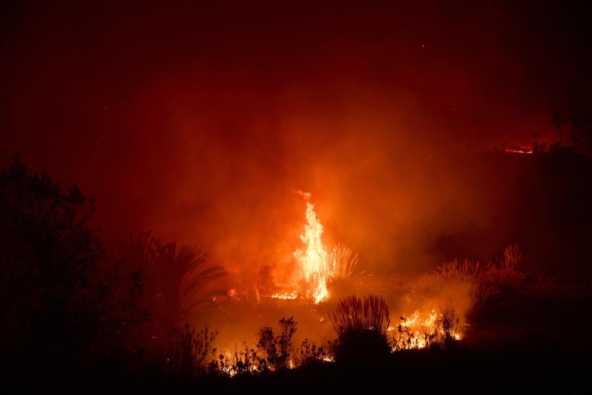 incendio Franklin Fire california