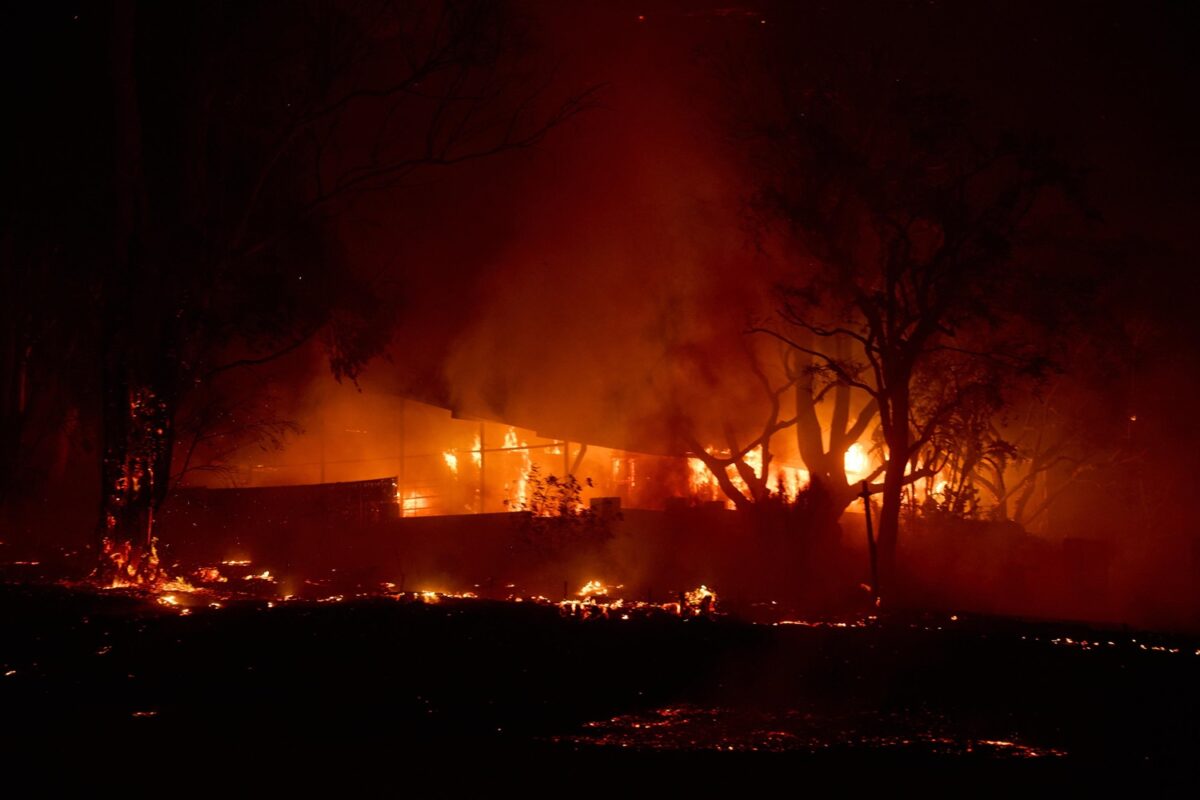 incendio Franklin Fire california