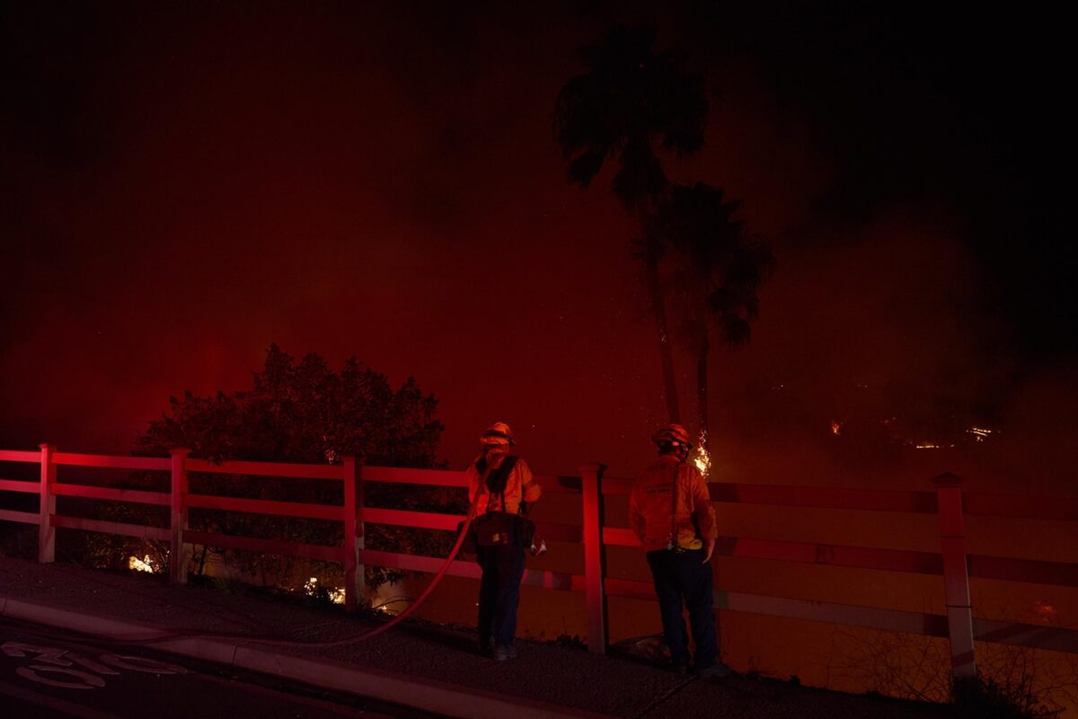 incendio Franklin Fire california