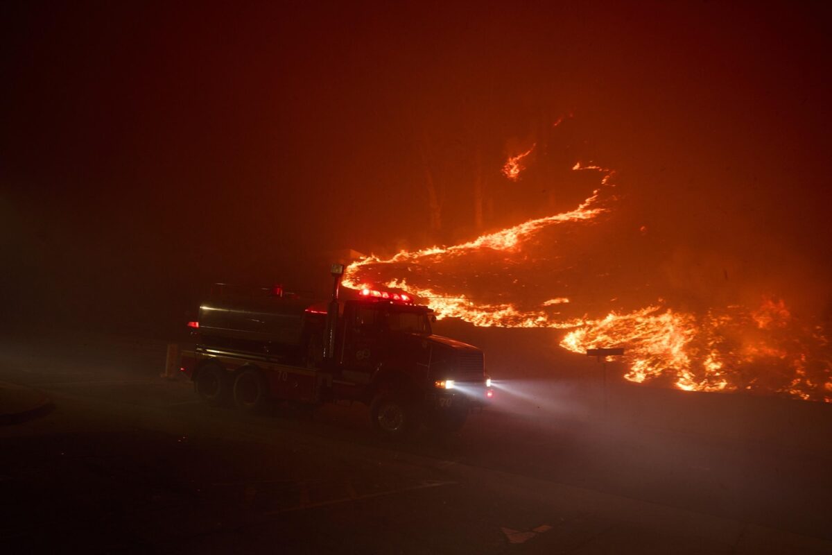 incendio Franklin Fire california