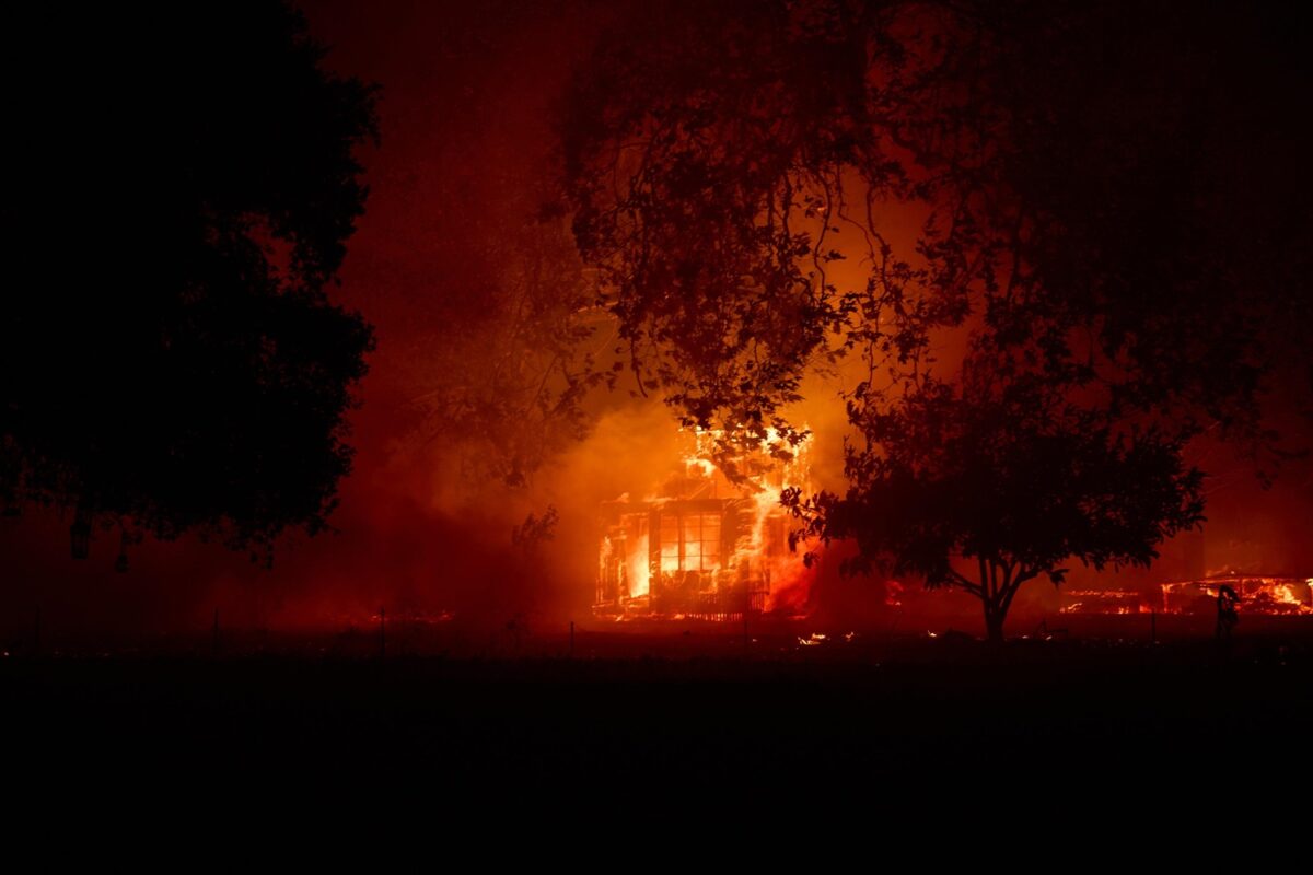 incendio Franklin Fire california