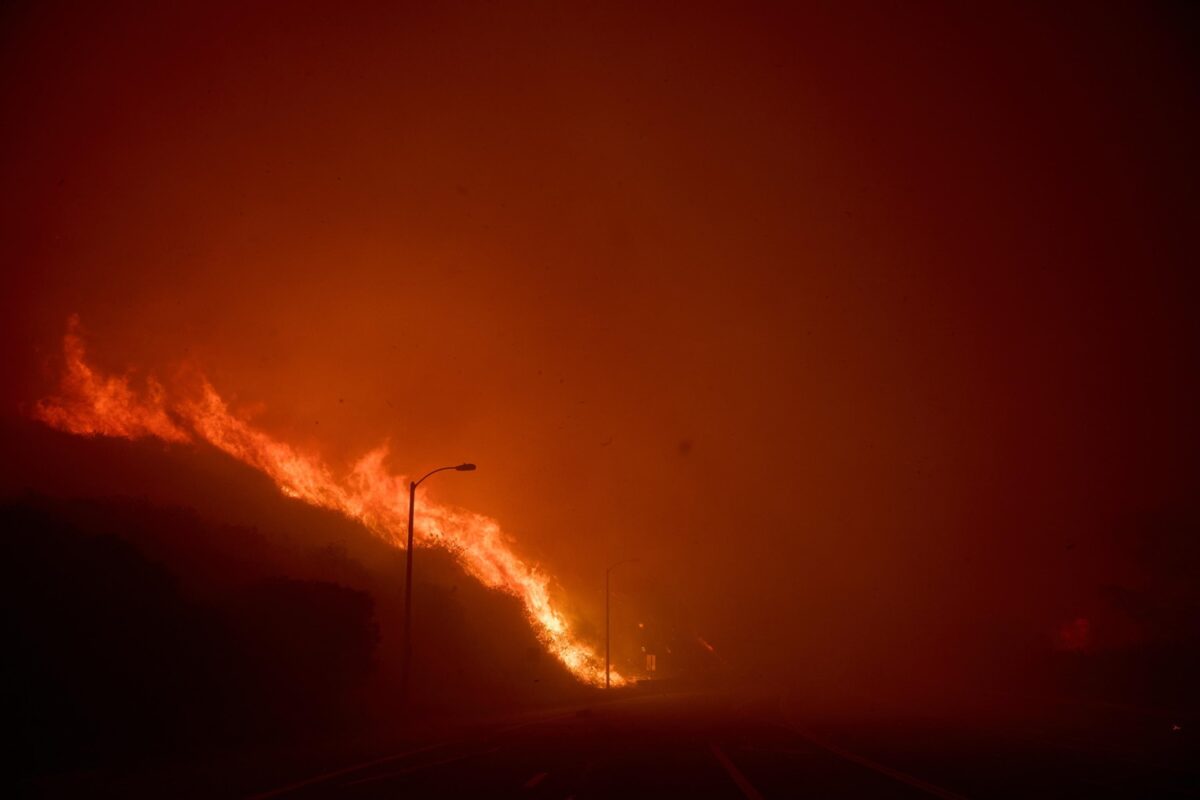 incendio Franklin Fire california