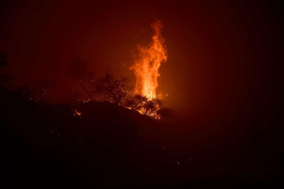 incendio Franklin Fire california