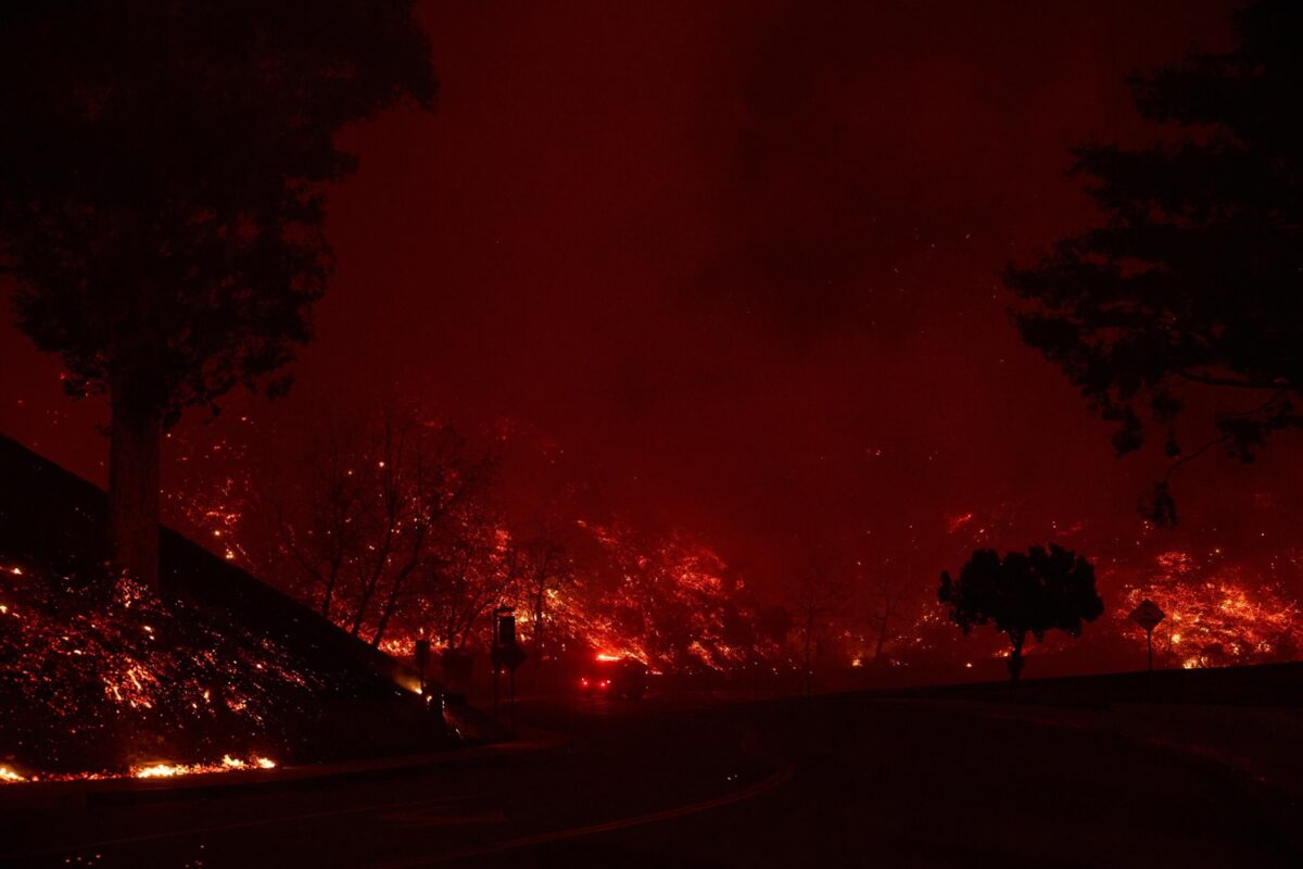 incendio Franklin Fire california