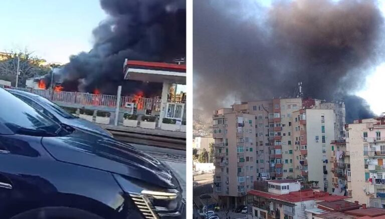 incendio napoli