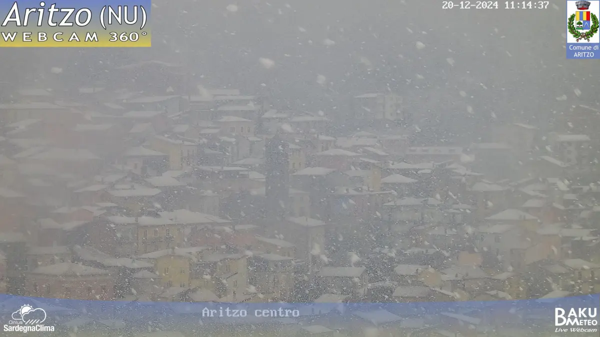 neve Aritzo sardegna