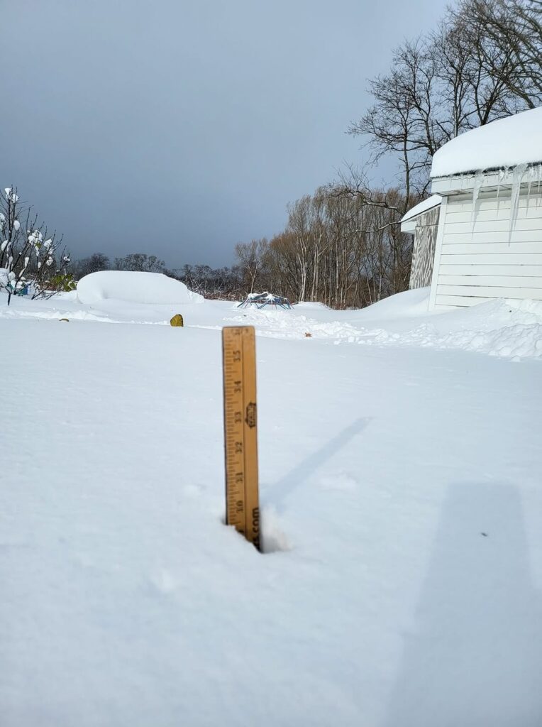 neve effetto lago New York, Pennsylvania