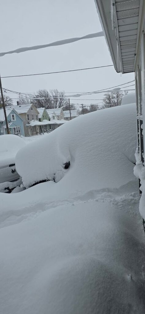 neve effetto lago New York, Pennsylvania