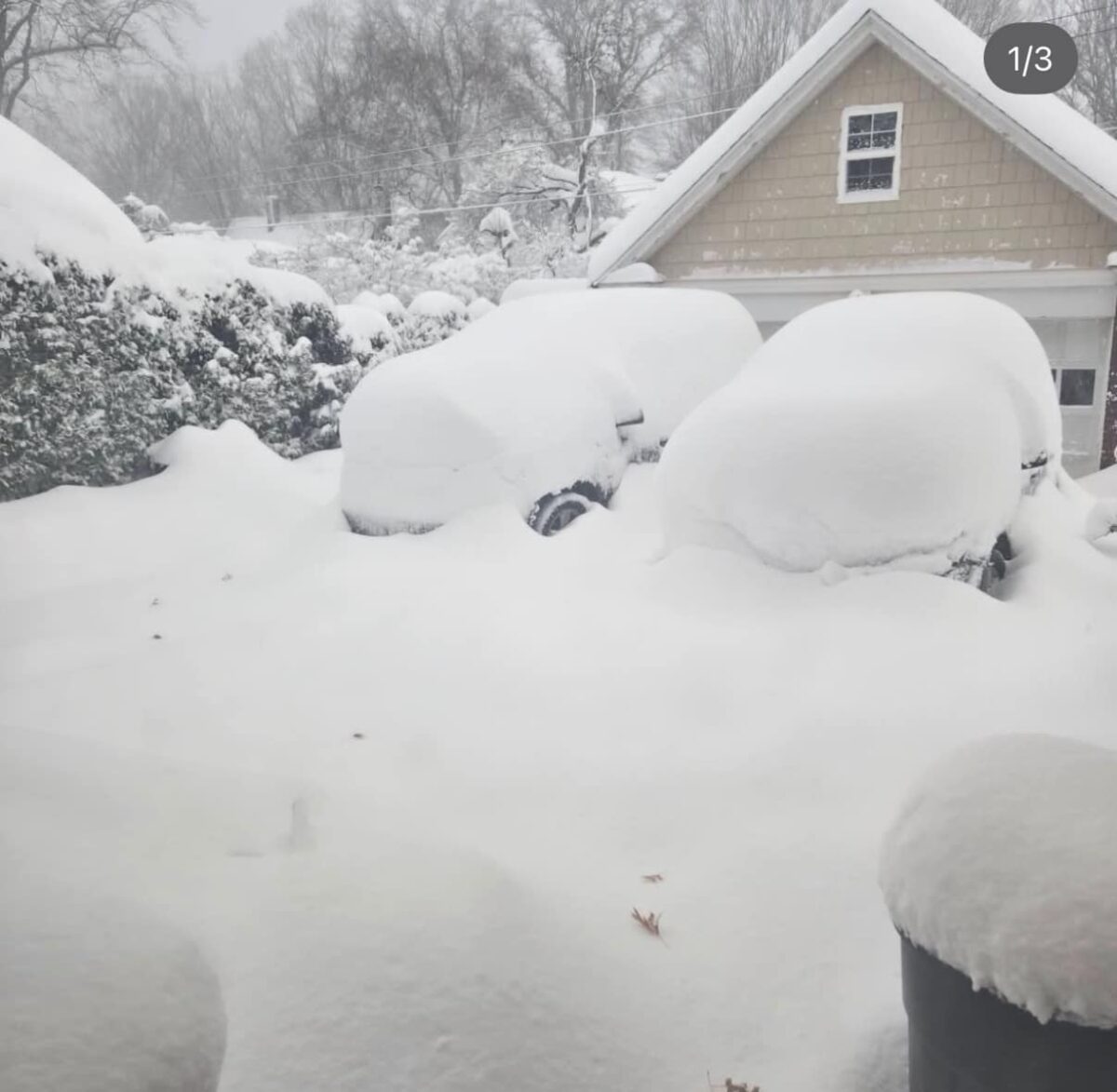 neve effetto lago USA