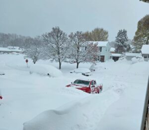 neve effetto lago USA