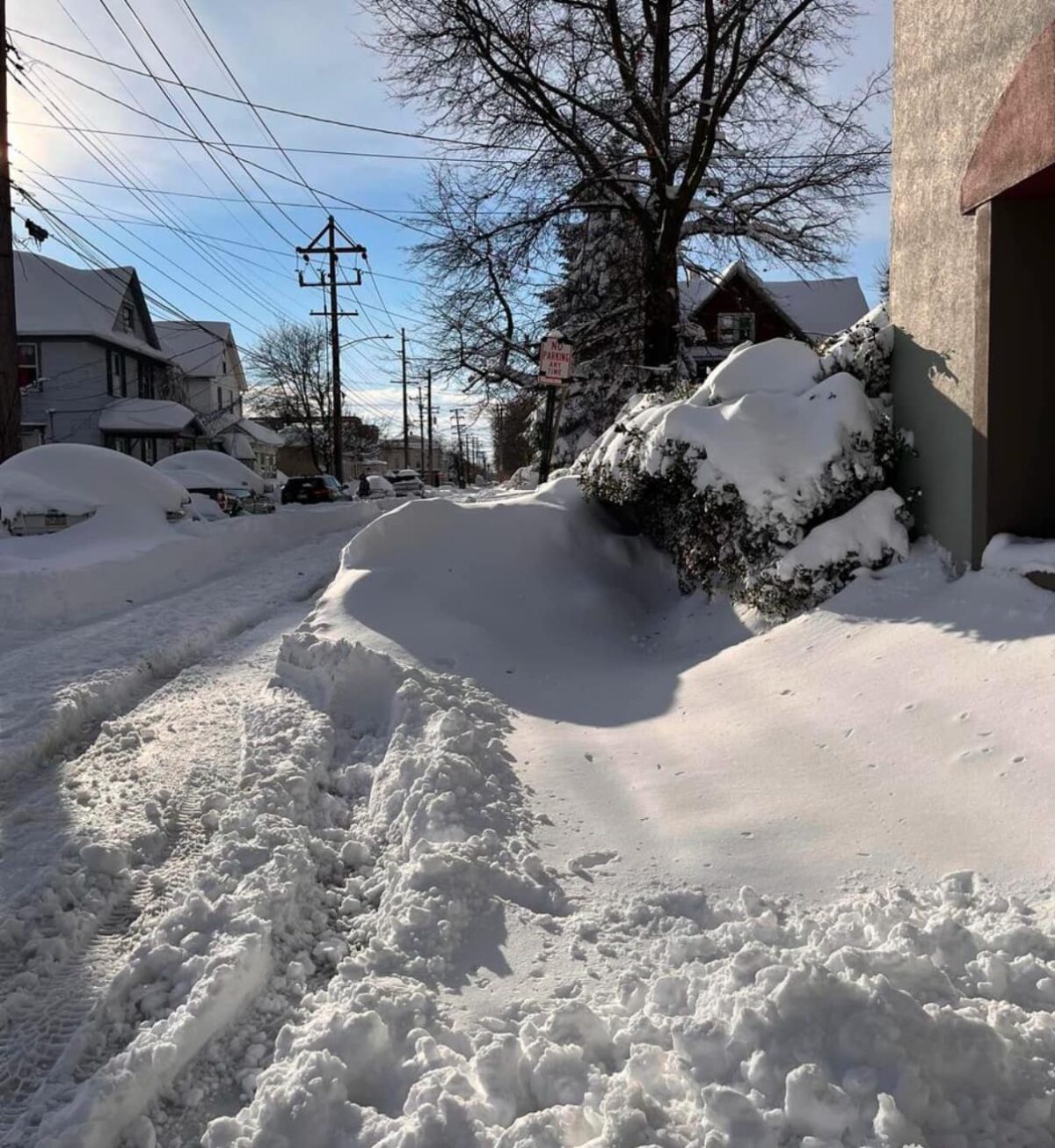 neve effetto lago USA