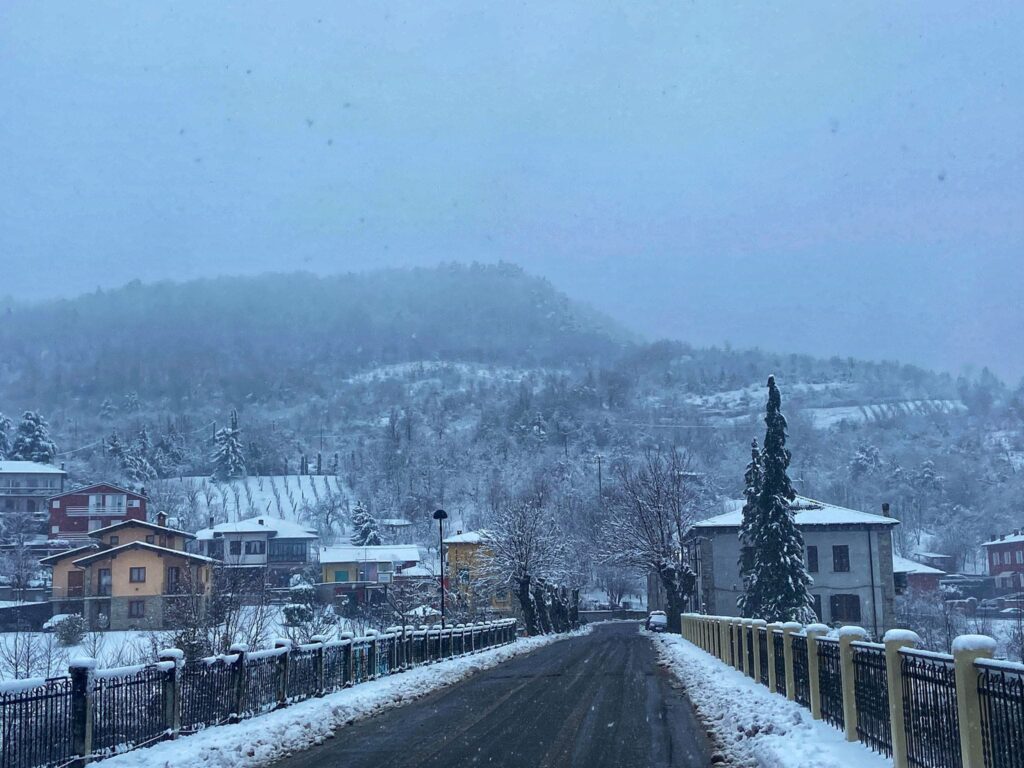 neve oltrepò pavese lombardia