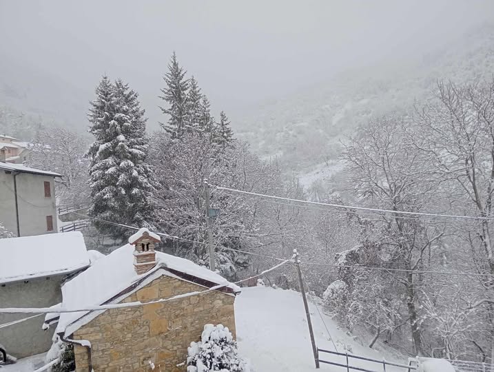 neve oltrepò pavese lombardia