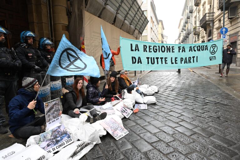 protesta Extinction Rebellion torino