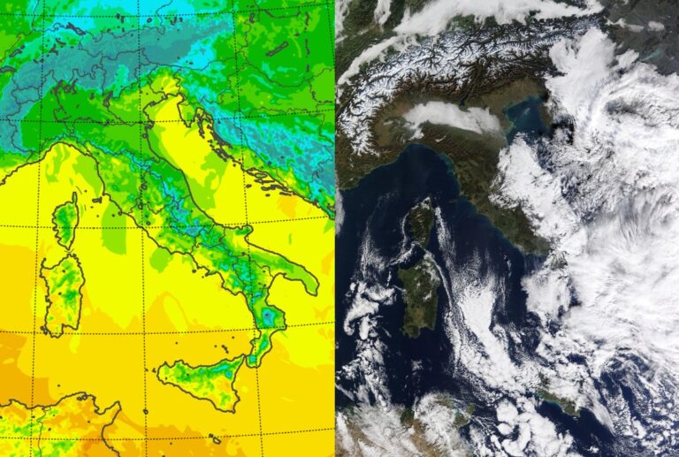 temperature massime 1 dicembre 2024