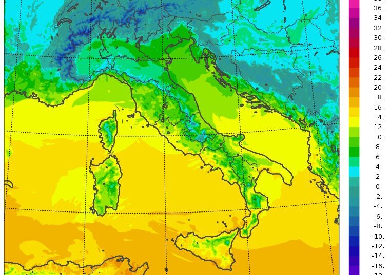 temperature massime 12 dicembre