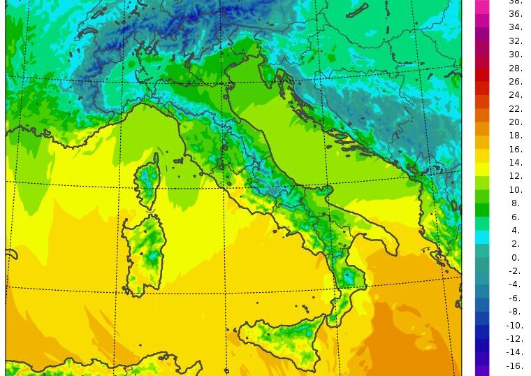 temperature massime 5 dicembre