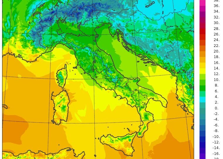 temperature massime 6 dicembre