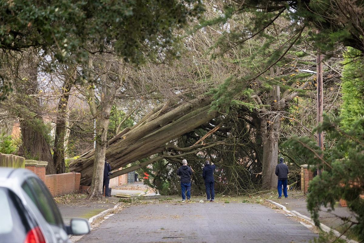 tempesta darragh regno unito