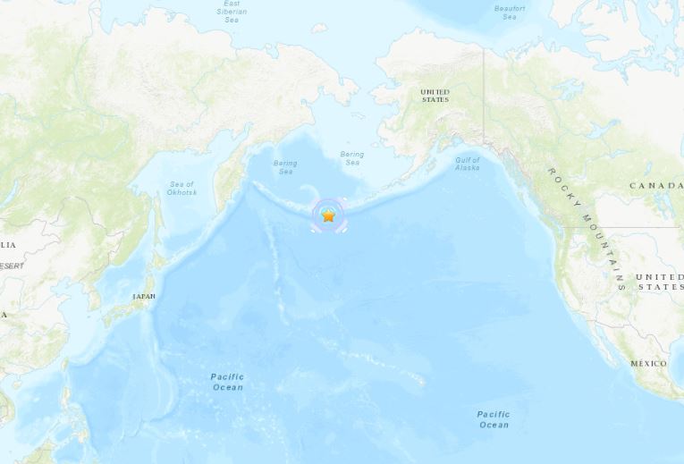 terremoto isole andreanof