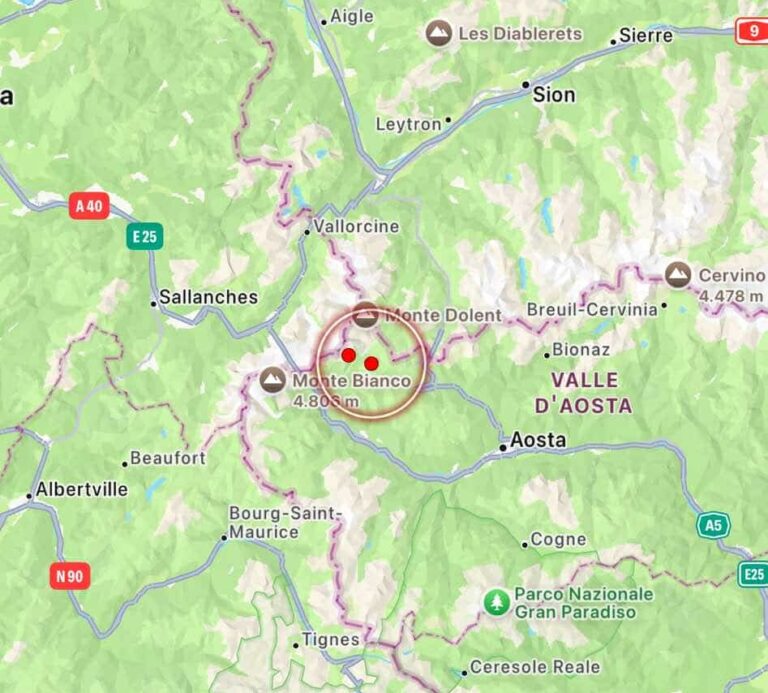 terremoto valle d'aosta