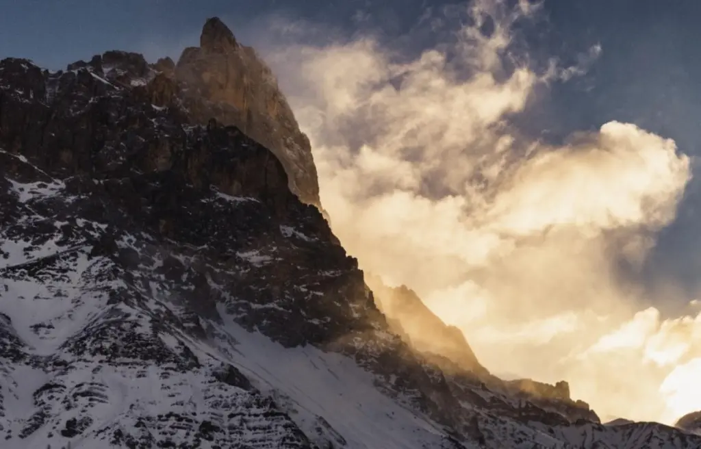 allerta vento neve montagna trentino