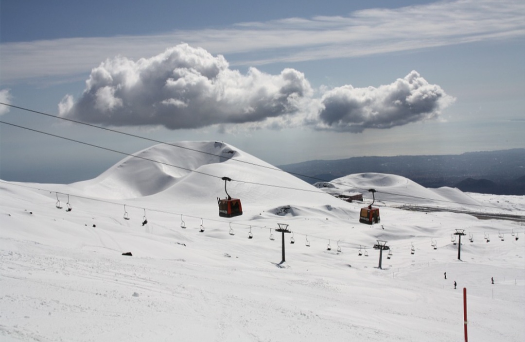 Neve Etna piste da sci