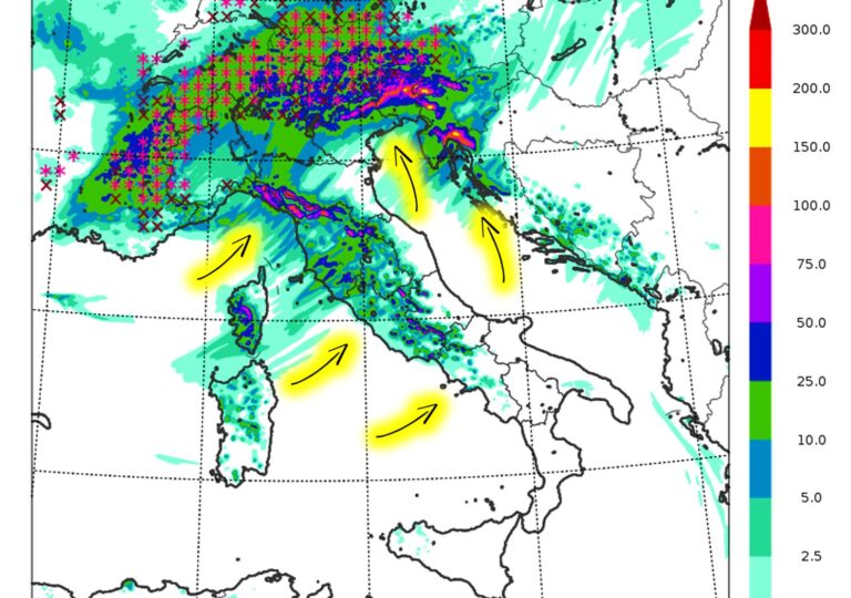 allerta alluvione italia 27 28 gennaio 2025