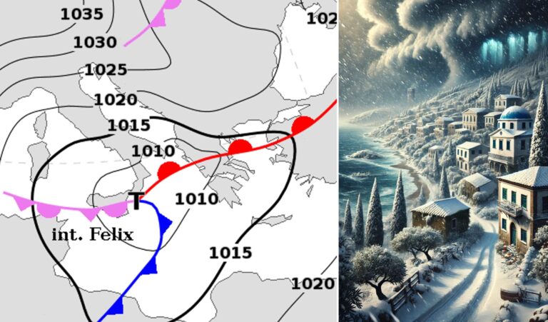 allerta meteo ciclone polare sud italia