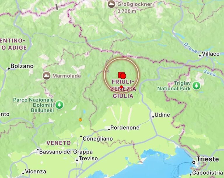 terremoto ampezzo friuli