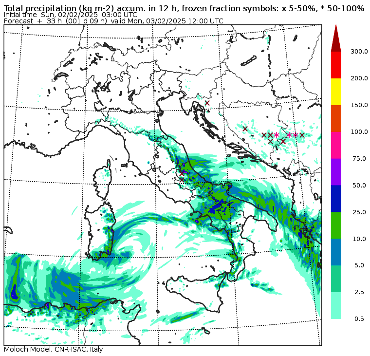 allerta meteo lunedì mattina