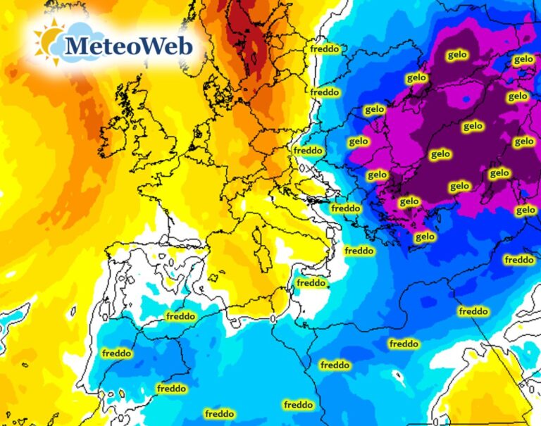 allerta meteo ondata gelo europa