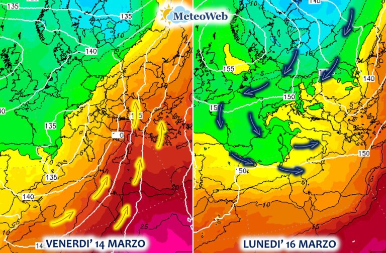 allerta meteo 14 16 marzo 2025